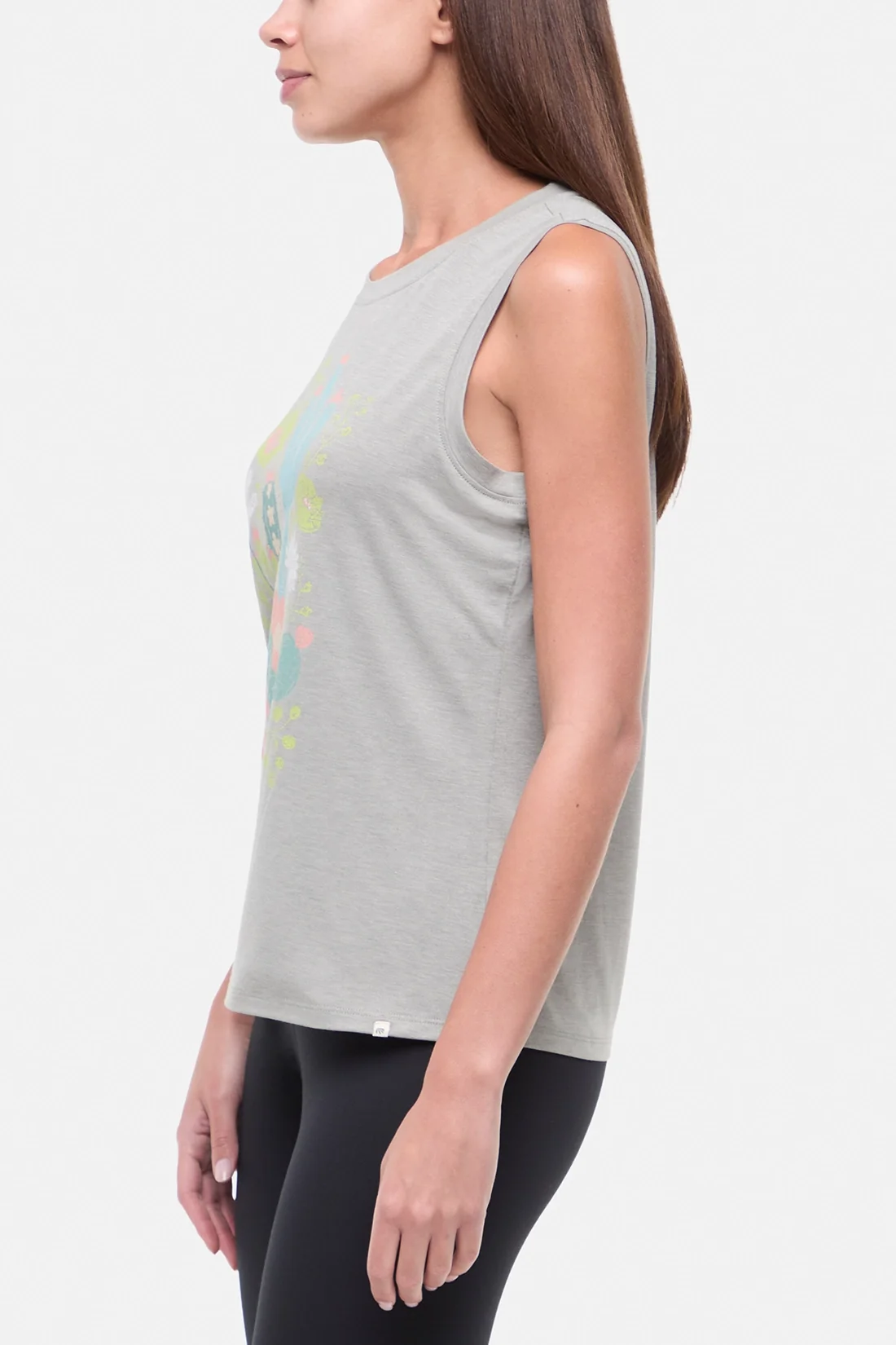 Ana Tank (H. Shadow Distressed Floral Cactus) - Image 5
