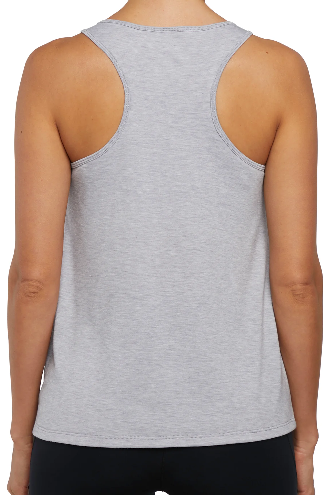 Anaya 2-Fer Tank (Heather Grey) - Image 6