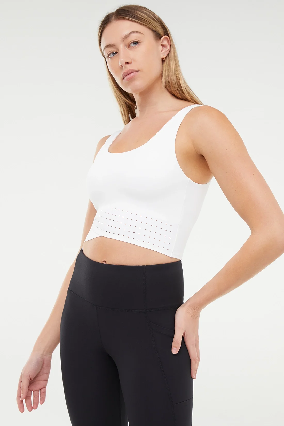 Jasmine Long Bra - White - Image 5