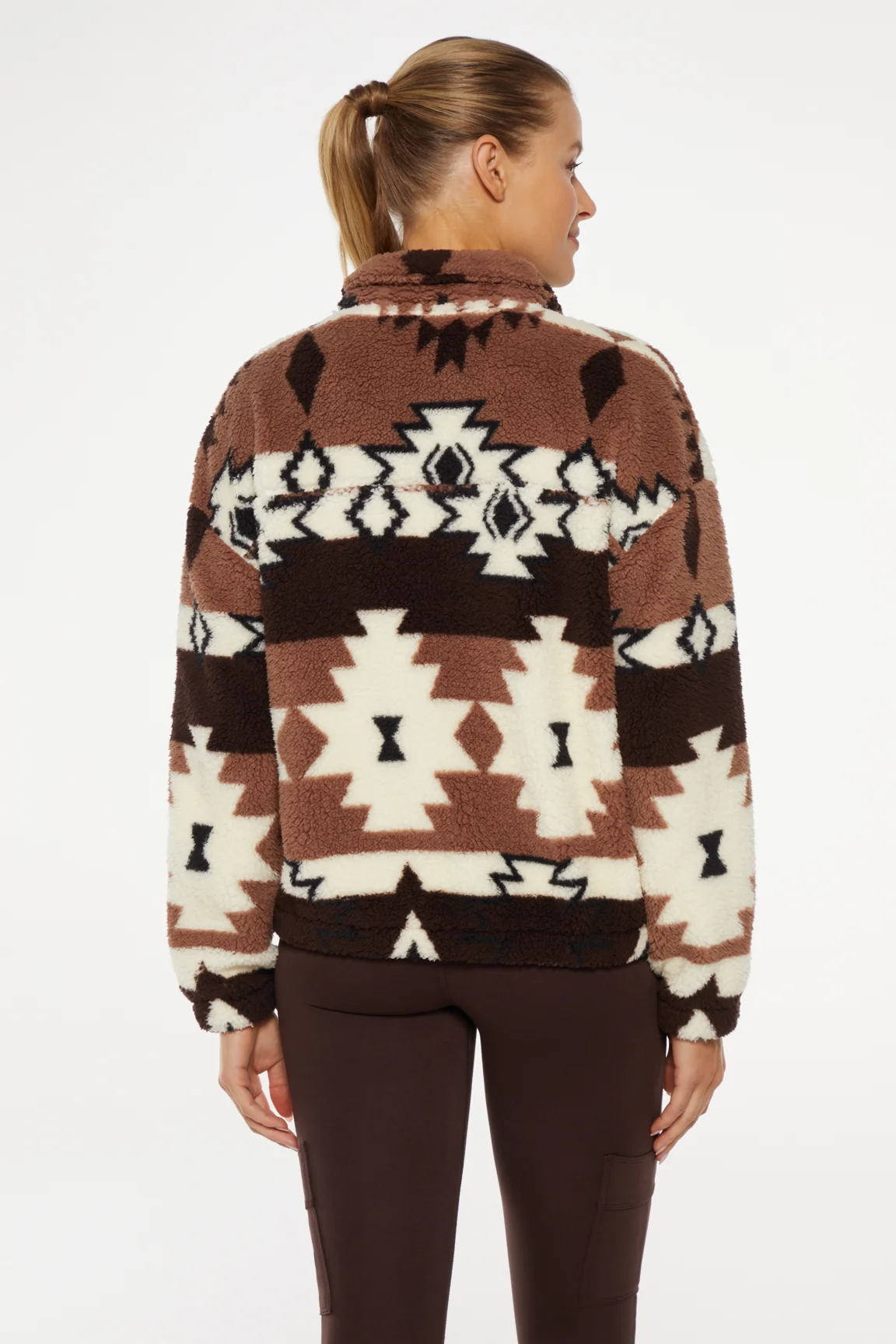 Zia Jacket (Chocolate Plum Avi Combo) - Image 4