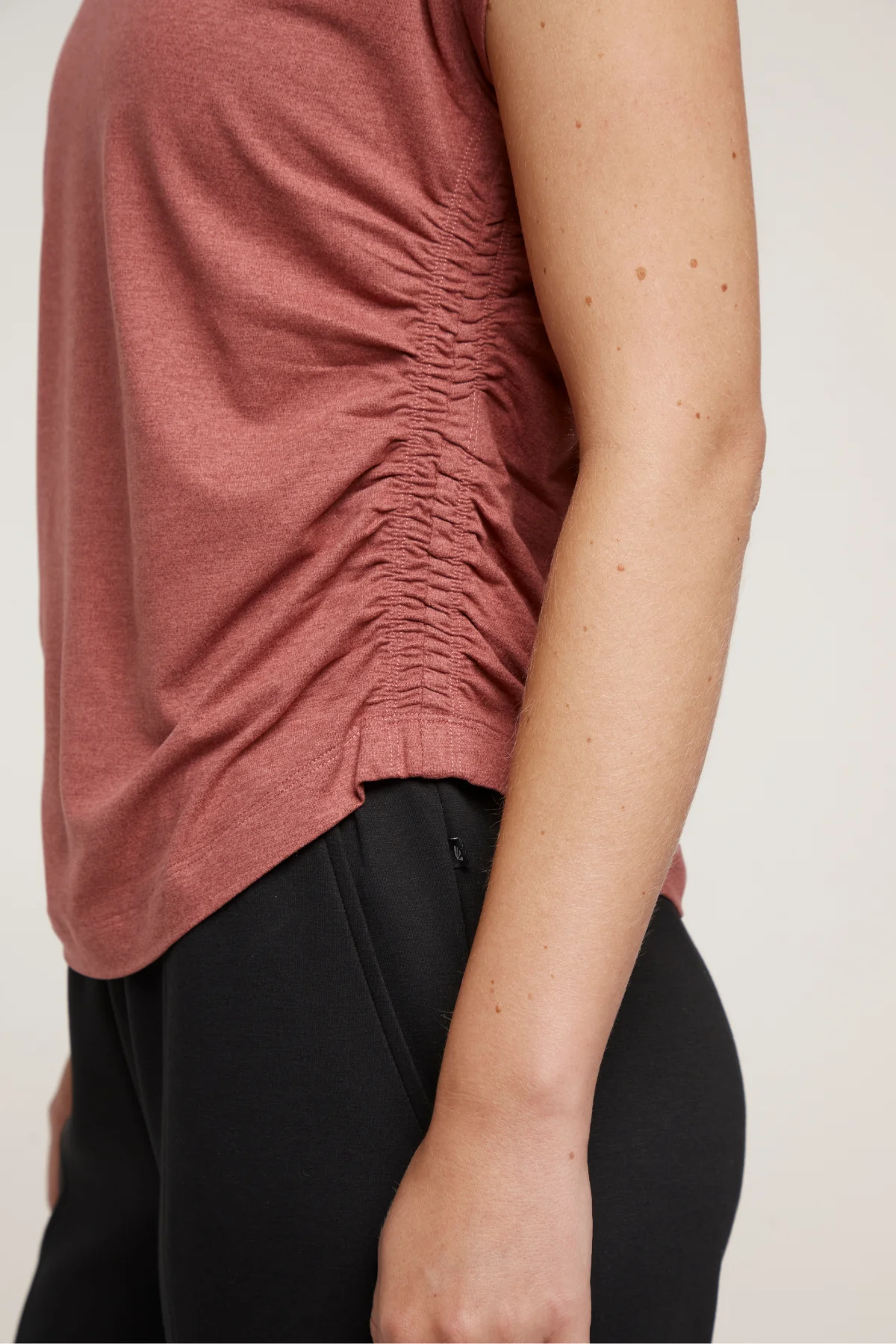Zoey Short Sleeve Top (H. Crushed Berry) - Image 3